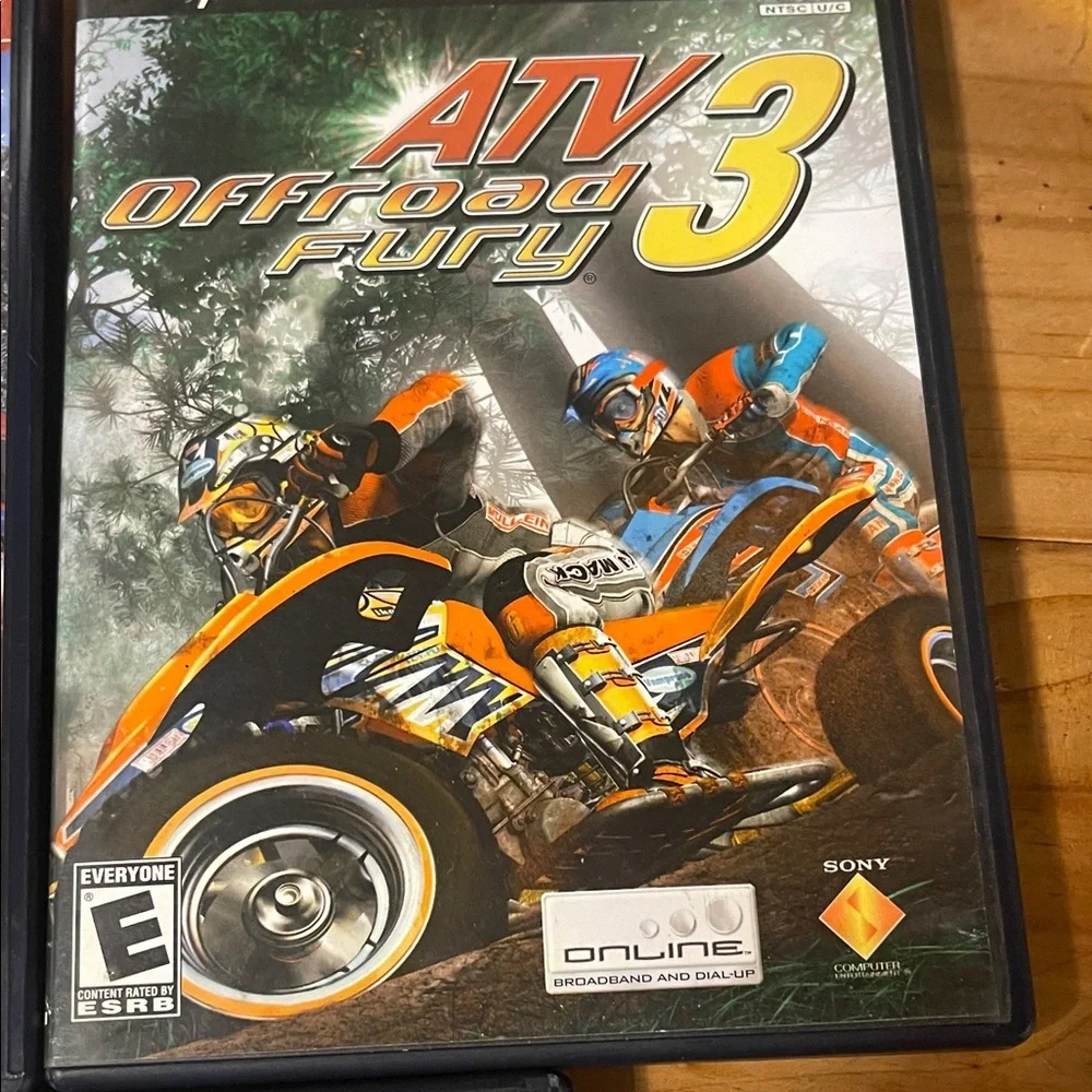 ATV PlayStation 2 Games Bundle, ATV3,ATV4,MX vs ATV Untamed
